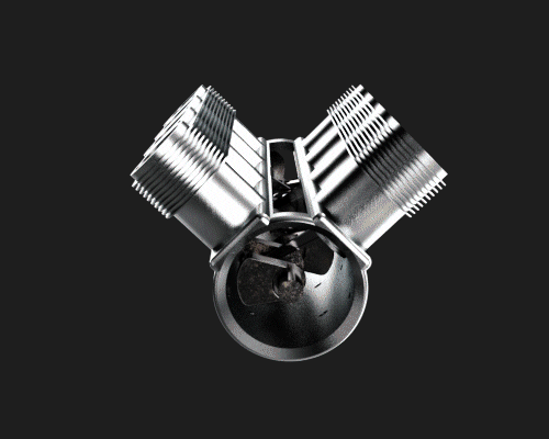 Mechanical animation rendering