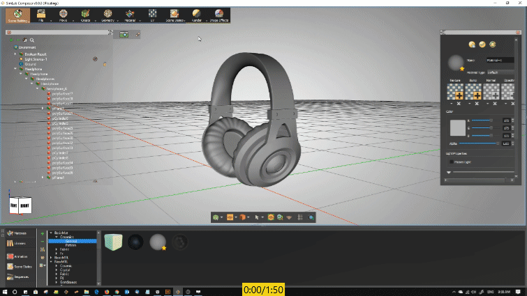 Real-time editing while rendering
