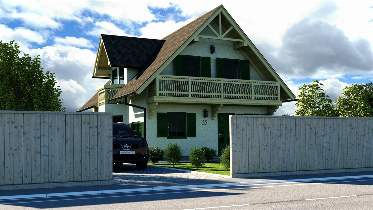 Small House Rendering