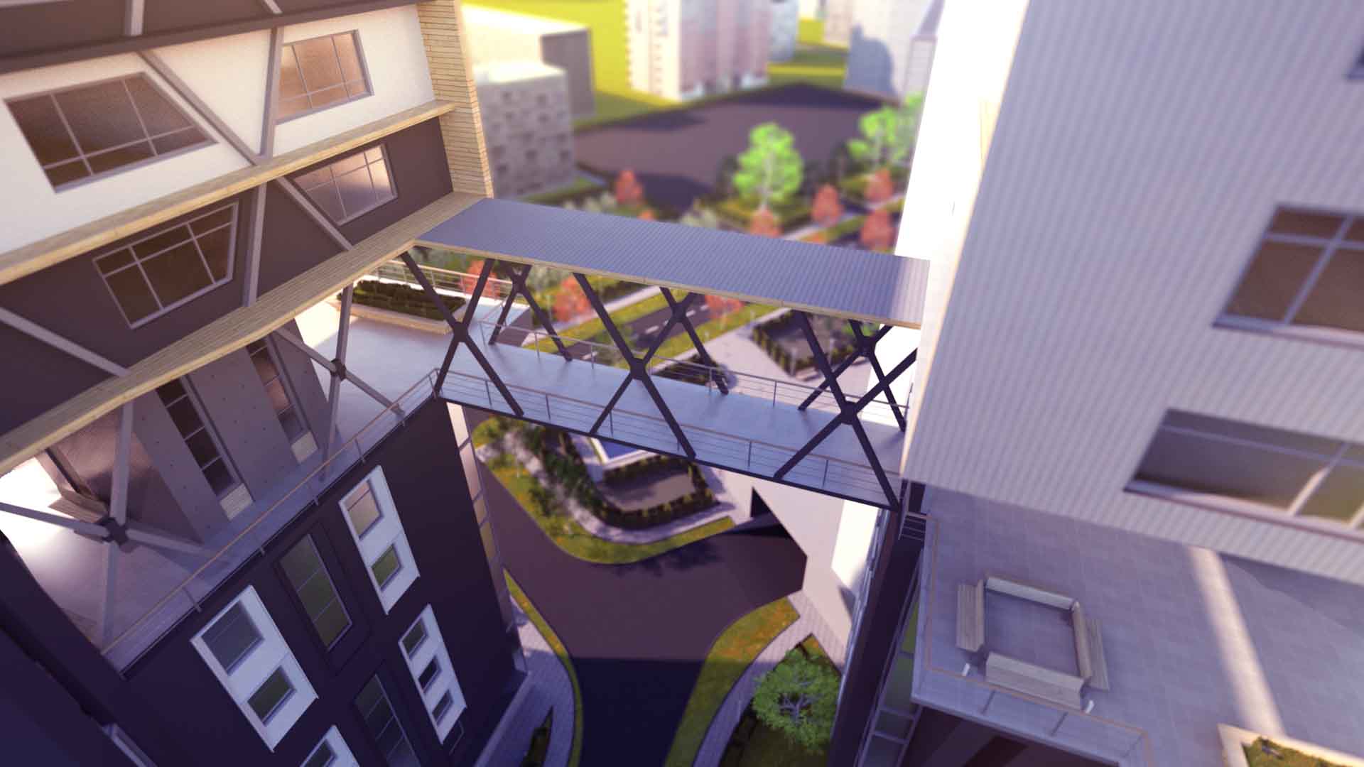 Rendered Buildings