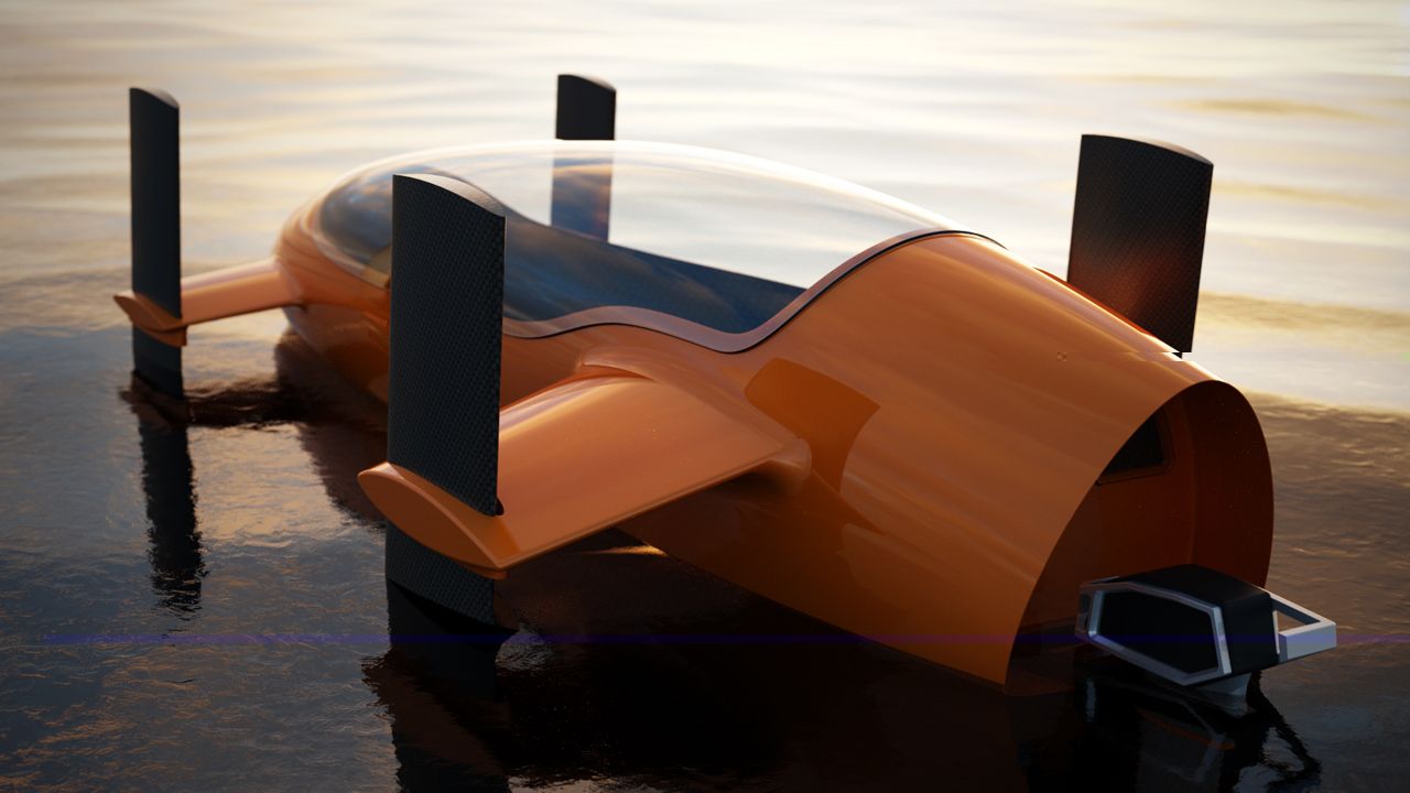 Rendered Submarine