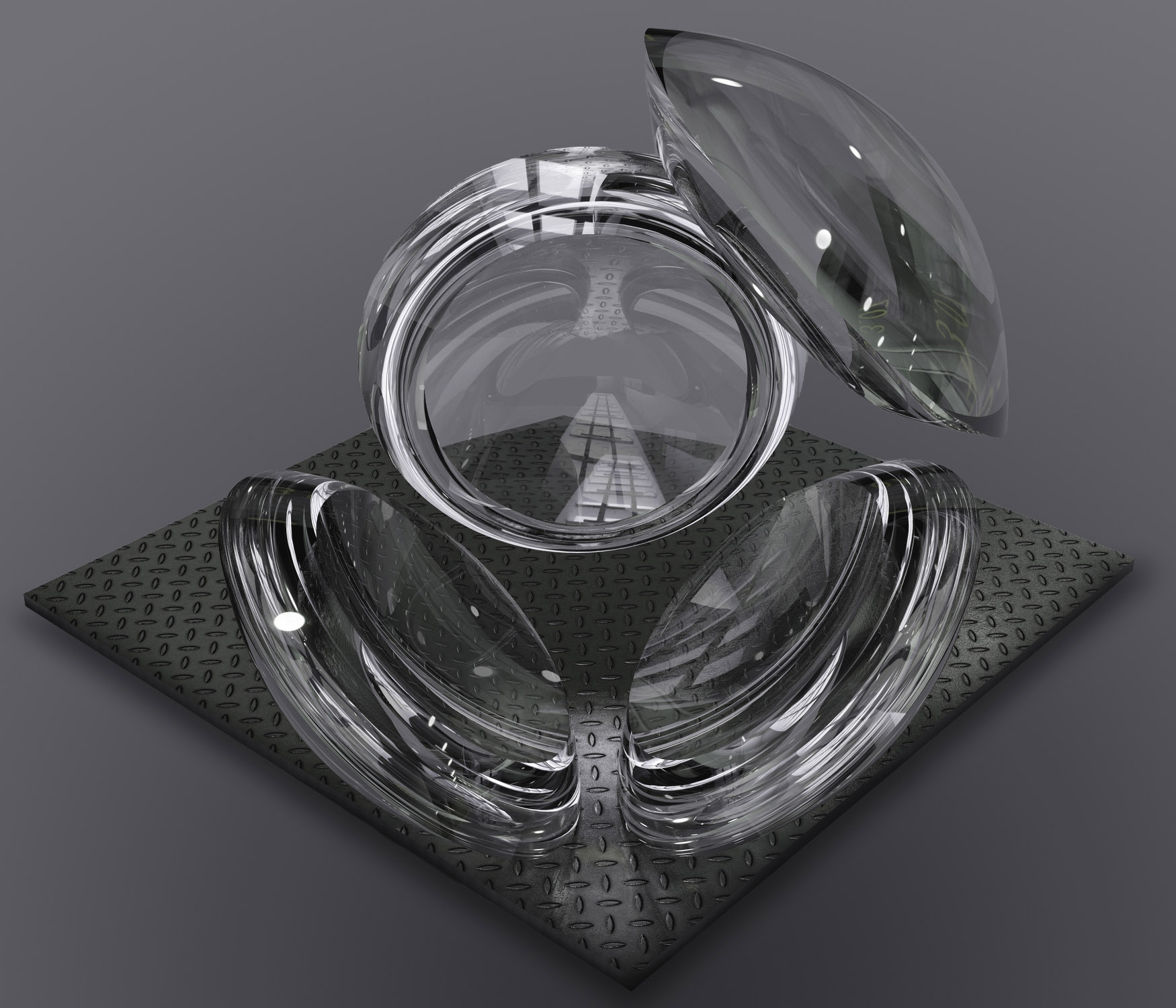 Multi Glass Reflection showcase