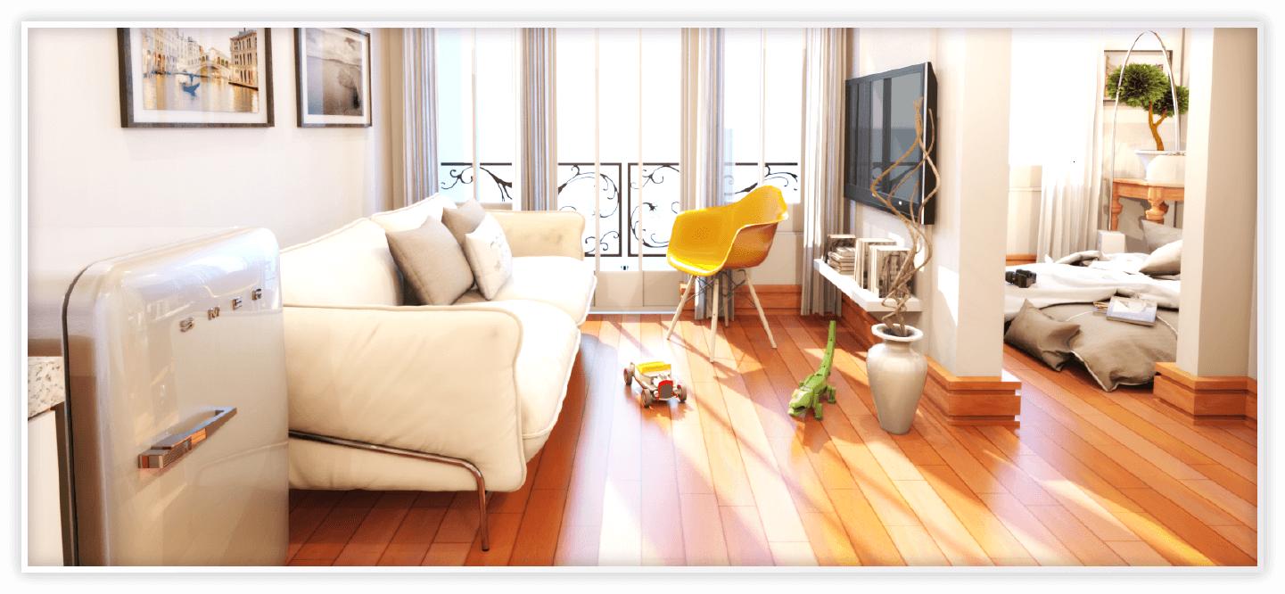 Interior rendering showcase