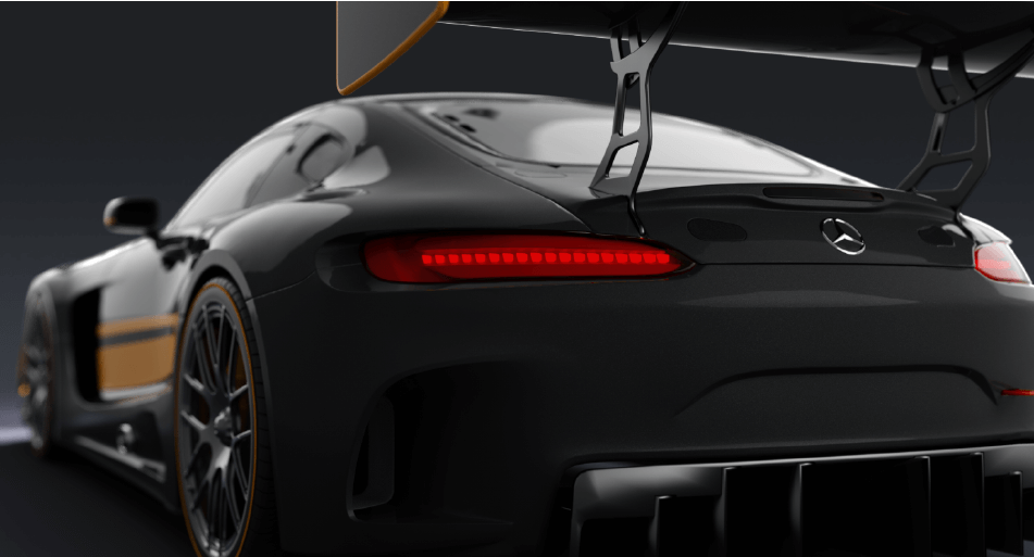 Product rendering example