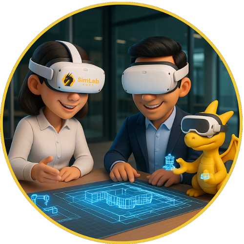 Book your meeting with the SimLab Soft team and let us help you to find your answers and best VR solutions