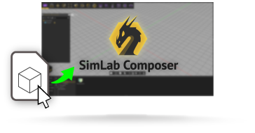 Import CAD models for 360 rendering