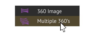 Fast batch rendering of 360 images