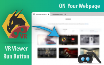Embed VR Gallery technology(VR Viewer Run Button) in a website