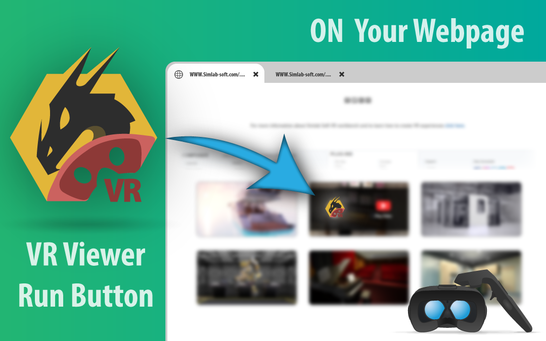 Embed VR Gallery technology(VR Viewer Run Button) in a website